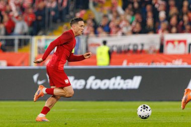 Piotr Zielinski seen  during International friendly game between national teams of Poland and  New Zealand (Maciej Rogowski/Ball Raw Images)