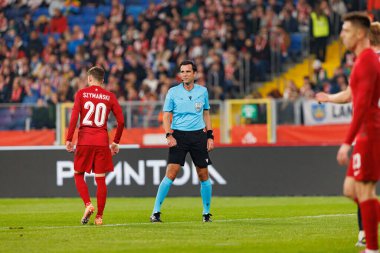 Eric Lambrechts seen  during International friendly game between national teams of Poland and  New Zealand (Maciej Rogowski/Ball Raw Images)