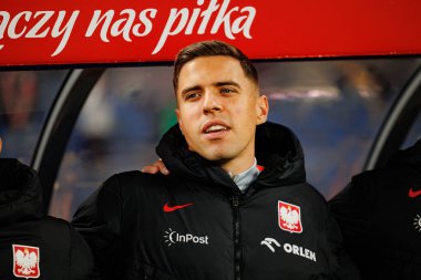Jan Bednarek seen  during International friendly game between national teams of Poland and  New Zealand (Maciej Rogowski/Ball Raw Images)