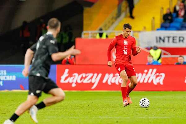 Jakub Kiwior seen  during International friendly game between national teams of Poland and  New Zealand (Maciej Rogowski/Ball Raw Images)