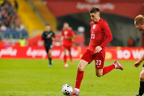 Krzysztof Piatek seen  during International friendly game between national teams of Poland and  New Zealand (Maciej Rogowski/Ball Raw Images)