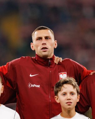 Jakub Piotrowski seen  during International friendly game between national teams of Poland and  New Zealand (Maciej Rogowski/Ball Raw Images)