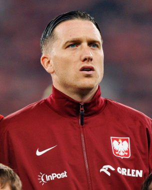 Piotr Zielinski seen  during International friendly game between national teams of Poland and  New Zealand (Maciej Rogowski/Ball Raw Images)