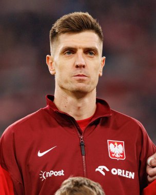 Krzysztof Piatek seen  during International friendly game between national teams of Poland and  New Zealand (Maciej Rogowski/Ball Raw Images)