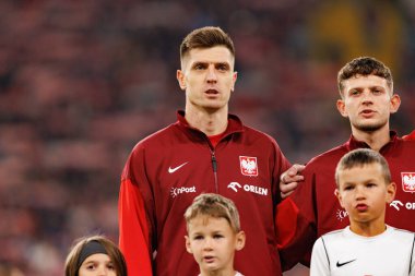 Krzysztof Piatek seen  during International friendly game between national teams of Poland and  New Zealand (Maciej Rogowski/Ball Raw Images)