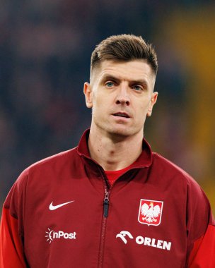 Krzysztof Piatek seen  during International friendly game between national teams of Poland and  New Zealand (Maciej Rogowski/Ball Raw Images)