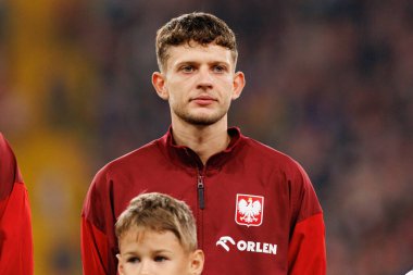 Sebastian Szymanski seen  during International friendly game between national teams of Poland and  New Zealand (Maciej Rogowski/Ball Raw Images)