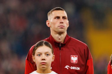 Jakub Piotrowski seen  during International friendly game between national teams of Poland and  New Zealand (Maciej Rogowski/Ball Raw Images)