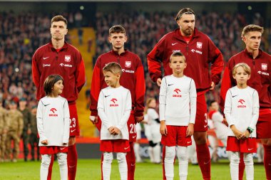 Krzysztof Piatek, Sebastian Szymanski and Przemyslaw Wisniewski seen  during International friendly game between national teams of Poland and  New Zealand (Maciej Rogowski/Ball Raw Images)