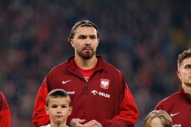 Przemyslaw Wisniewski seen  during International friendly game between national teams of Poland and  New Zealand (Maciej Rogowski/Ball Raw Images)