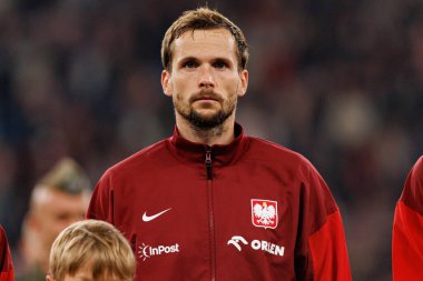 Tomasz Kedziora seen  during International friendly game between national teams of Poland and  New Zealand (Maciej Rogowski/Ball Raw Images)