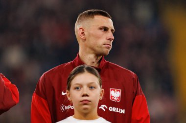 Jakub Piotrowski seen  during International friendly game between national teams of Poland and  New Zealand (Maciej Rogowski/Ball Raw Images)