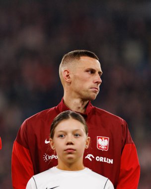 Jakub Piotrowski seen  during International friendly game between national teams of Poland and  New Zealand (Maciej Rogowski/Ball Raw Images)