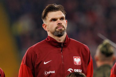 Bartlomiej Dragowski seen  during International friendly game between national teams of Poland and  New Zealand (Maciej Rogowski/Ball Raw Images)