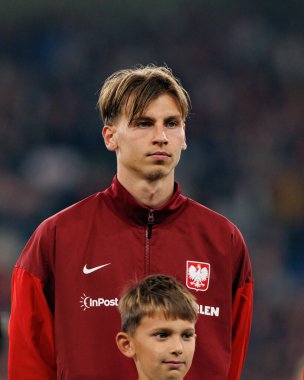 Jan Ziolkowski seen  during International friendly game between national teams of Poland and  New Zealand (Maciej Rogowski/Ball Raw Images)