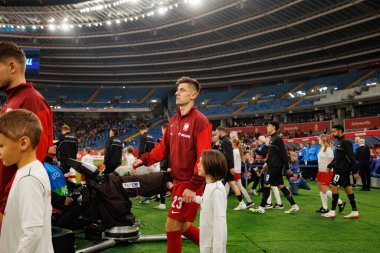 Krzysztof Piatek seen  during International friendly game between national teams of Poland and  New Zealand (Maciej Rogowski/Ball Raw Images)