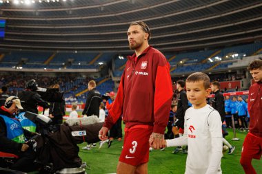 Przemyslaw Wisniewski seen  during International friendly game between national teams of Poland and  New Zealand (Maciej Rogowski/Ball Raw Images)