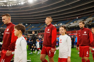 Kacper Kozlowski and Jakub Piotrowski seen  during International friendly game between national teams of Poland and  New Zealand (Maciej Rogowski/Ball Raw Images)