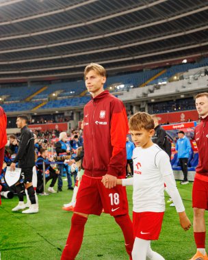 Jan Ziolkowski seen  during International friendly game between national teams of Poland and  New Zealand (Maciej Rogowski/Ball Raw Images)