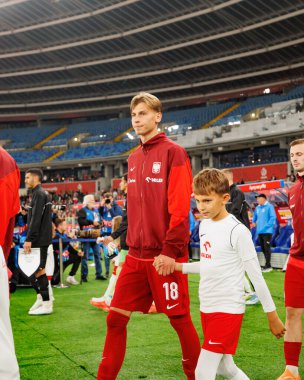 Jan Ziolkowski seen  during International friendly game between national teams of Poland and  New Zealand (Maciej Rogowski/Ball Raw Images)
