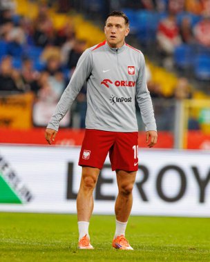 Piotr Zielinski seen  during International friendly game between national teams of Poland and  New Zealand (Maciej Rogowski/Ball Raw Images)