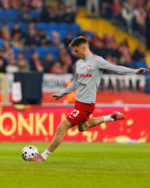 Krzysztof Piatek seen  during International friendly game between national teams of Poland and  New Zealand (Maciej Rogowski/Ball Raw Images)
