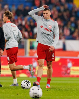 Jakub Piotrowski seen  during International friendly game between national teams of Poland and  New Zealand (Maciej Rogowski/Ball Raw Images)