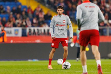 Sebastian Szymanski seen  during International friendly game between national teams of Poland and  New Zealand (Maciej Rogowski/Ball Raw Images)