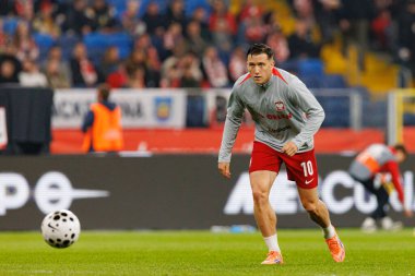 Piotr Zielinski seen  during International friendly game between national teams of Poland and  New Zealand (Maciej Rogowski/Ball Raw Images)