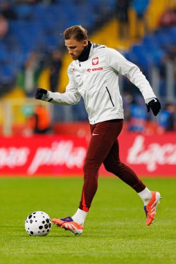 Matty Cash seen  during International friendly game between national teams of Poland and  New Zealand (Maciej Rogowski/Ball Raw Images)