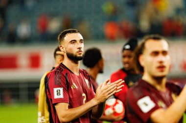 Dünya Kupası 2026 Avrupa ön eleme maçında Belçika ve Kuzey Makedonya milli takımları arasında Zeno Tartışma görüldü (Maciej Rogowski / Ball Raw Images)