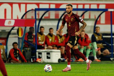 Dünya Kupası 2026 Avrupa ön eleme maçında Belçika ve Kuzey Makedonya milli takımları arasında Zeno Tartışma görüldü (Maciej Rogowski / Ball Raw Images)