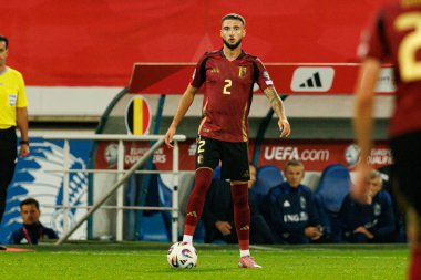 Dünya Kupası 2026 Avrupa ön eleme maçında Belçika ve Kuzey Makedonya milli takımları arasında Zeno Tartışma görüldü (Maciej Rogowski / Ball Raw Images)