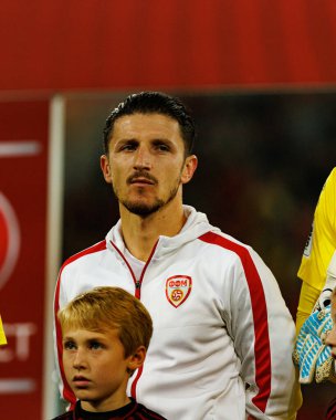 Enis Bardhi, Belçika ve Kuzey Makedonya milli takımları arasında oynanan 2026 Dünya Kupası ön eleme maçında görüldü (Maciej Rogowski / Ball Raw Images)