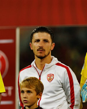 Enis Bardhi, Belçika ve Kuzey Makedonya milli takımları arasında oynanan 2026 Dünya Kupası ön eleme maçında görüldü (Maciej Rogowski / Ball Raw Images)