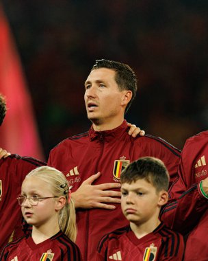 Hans Vanaken, Belçika ve Kuzey Makedonya milli takımları arasında oynanan 2026 Dünya Kupası ön eleme maçında görüldü (Maciej Rogowski / Ball Raw Images)