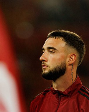 Dünya Kupası 2026 Avrupa ön eleme maçında Belçika ve Kuzey Makedonya milli takımları arasında Zeno Tartışma görüldü (Maciej Rogowski / Ball Raw Images)