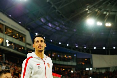 Bojan Miovski, 2026 Dünya Kupası Avrupa ön eleme maçında Belçika ve Kuzey Makedonya milli takımları arasında görüldü (Maciej Rogowski / Ball Raw Images)