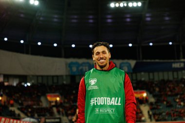 Dünya Kupası 2026 Avrupa ön eleme maçında Belçika ve Kuzey Makedonya milli takımları arasında Darko Churlinov görüldü (Maciej Rogowski / Ball Raw Images)