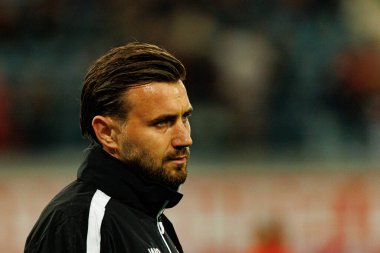 Dünya Kupası 2026 Avrupa ön eleme maçında Belçika ve Kuzey Makedonya milli takımları arasında görülen Dimitrievski 'yi çaldı (Maciej Rogowski / Ball Raw Images)