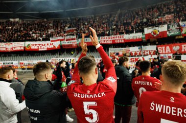 Jan Bednarek, 2026 Dünya Kupası 'nda Litvanya ve Polonya milli takımları arasında oynanan Avrupa ön eleme maçında görüldü (Maciej Rogowski / Ball Raw Images)