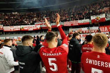 Jan Bednarek, 2026 Dünya Kupası 'nda Litvanya ve Polonya milli takımları arasında oynanan Avrupa ön eleme maçında görüldü (Maciej Rogowski / Ball Raw Images)