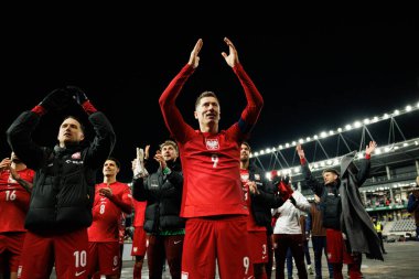 Robert Lewandowski, 2026 Dünya Kupası Avrupa ön eleme maçında Litvanya ve Polonya milli takımları arasında görüldü (Maciej Rogowski / Ball Raw Images)