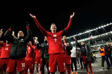 Robert Lewandowski, 2026 Dünya Kupası Avrupa ön eleme maçında Litvanya ve Polonya milli takımları arasında görüldü (Maciej Rogowski / Ball Raw Images)