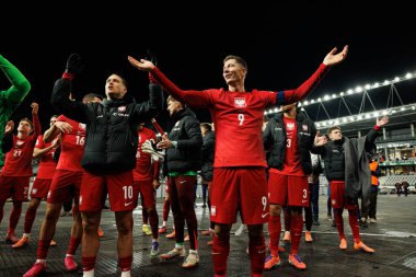 Robert Lewandowski, 2026 Dünya Kupası Avrupa ön eleme maçında Litvanya ve Polonya milli takımları arasında görüldü (Maciej Rogowski / Ball Raw Images)