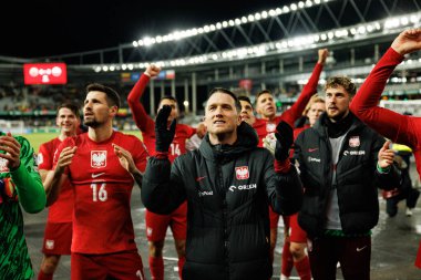 Piotr Zielinski, 2026 Dünya Kupası 'nda Litvanya ve Polonya milli takımları arasında oynanan Avrupa ön eleme maçında görüldü (Maciej Rogowski / Ball Raw Images)