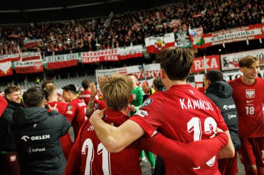 Michal Skoras ve Jakub Kaminski, 2026 Dünya Kupası 'nda Litvanya ve Polonya milli takımları arasında oynanan Avrupa ön eleme maçında görüldü (Maciej Rogowski / Ball Raw Images)