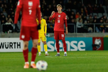 Jan Ziolkowski, 2026 Dünya Kupası Avrupa ön eleme maçında Litvanya ve Polonya milli takımları arasında görüldü (Maciej Rogowski / Ball Raw Images)