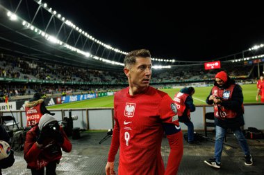 Robert Lewandowski, 2026 Dünya Kupası Avrupa ön eleme maçında Litvanya ve Polonya milli takımları arasında görüldü (Maciej Rogowski / Ball Raw Images)