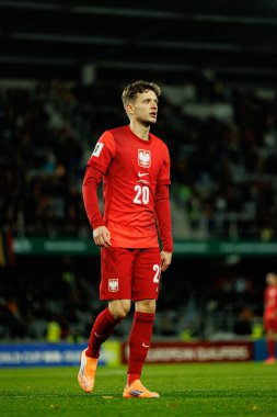 Sebastian Szymanski, 2026 Dünya Kupası Avrupa ön eleme maçında Litvanya ve Polonya milli takımları arasında görüldü (Maciej Rogowski / Ball Raw Images)